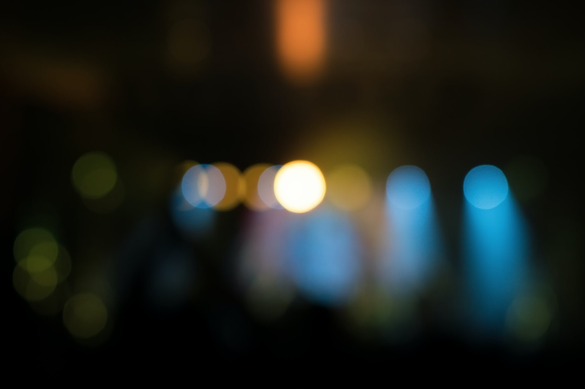 Abstract background with bokeh